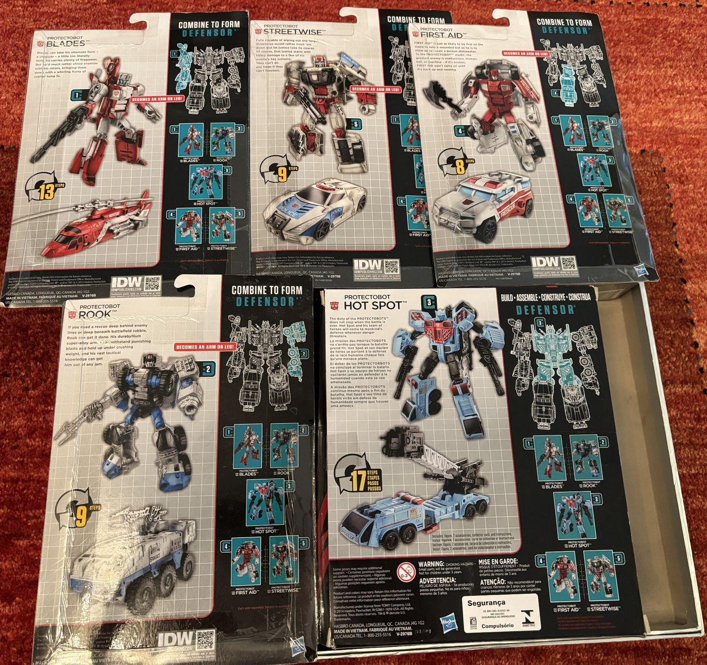 Hasbro Giocattoli: Transformers Combiner Wars Defensor (Protectobots) – Nuovo e nell'imballaggio originale da Founex venduto da spf_b7sg 1