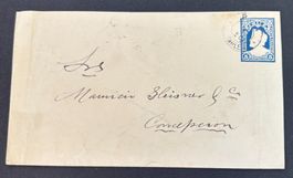 BRIEFUMSCHLAG CHILE 1886