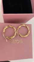 Creolen Stroili Gold 750 er, neue Zustand , zertifiziert