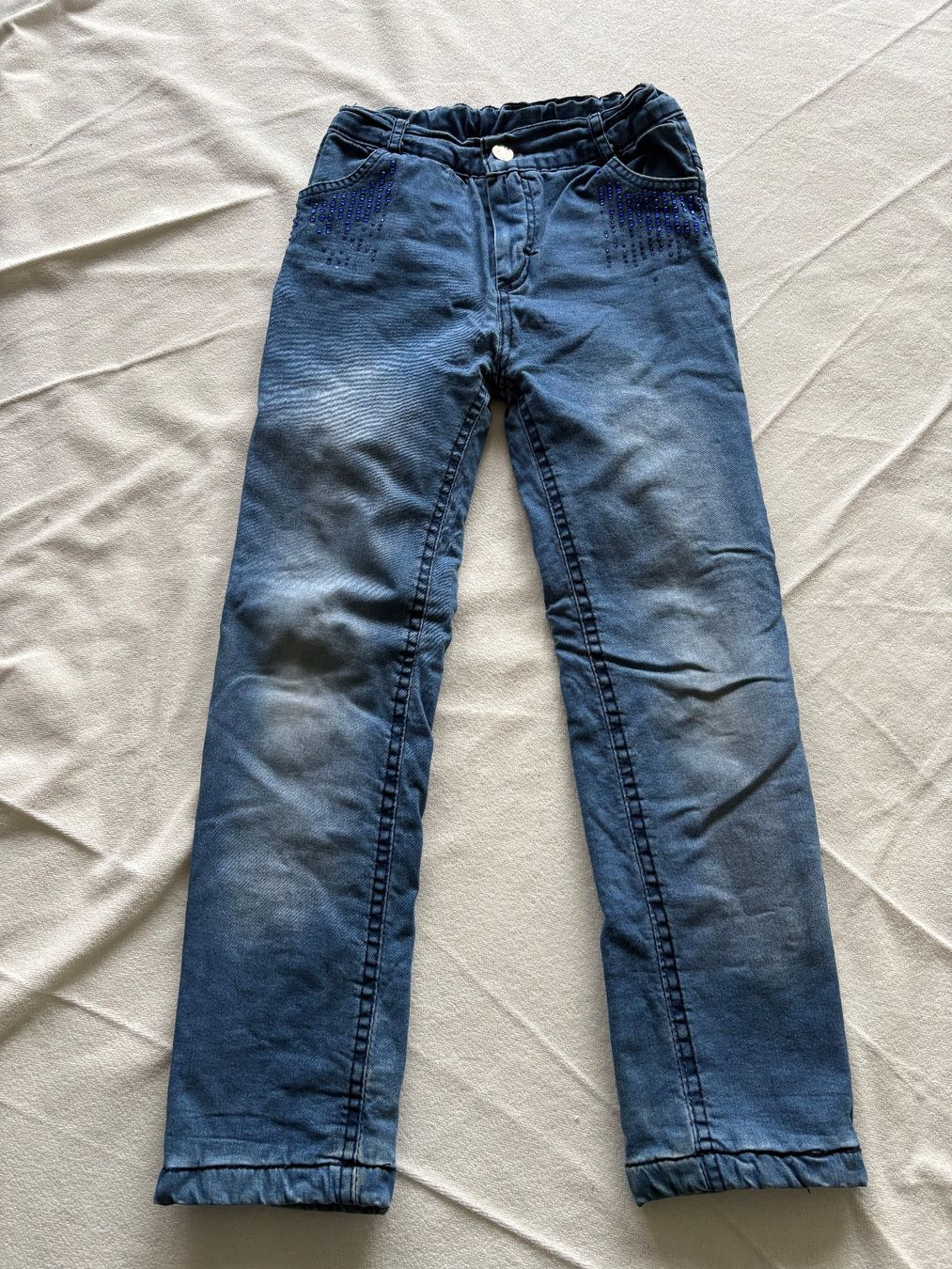 Pantaloni: Jeans gr 122 gefuttert – Usato da Egg b. Zürich venduto da dalanna
