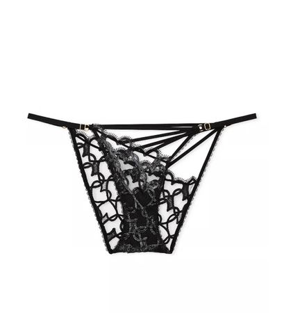 Victoria’s Secret Very Sexy Shimmer Heart Strapy Panty M NEW