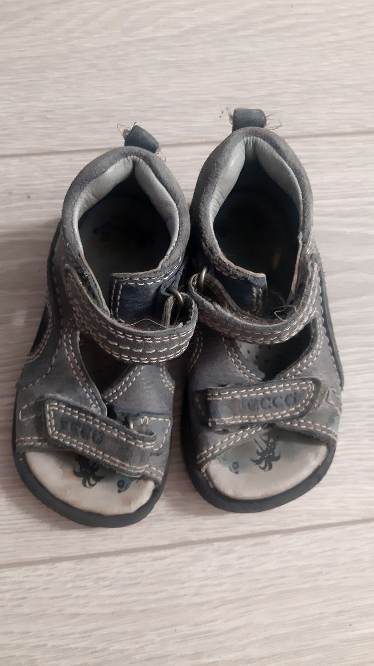 Ecco Scarpe per ragazzi: neue graue Sommerschuhe Gr 21 – Nuovo (secondo la descrizione) da Scherz venduto da taa_sf6g