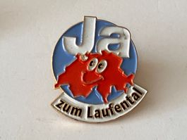 1 Pin Ja zum Laufental