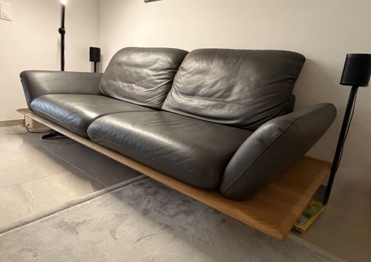 Sofas: Ledersofa Wenko N90 – D'occasion à Siglistorf par demeyste 1