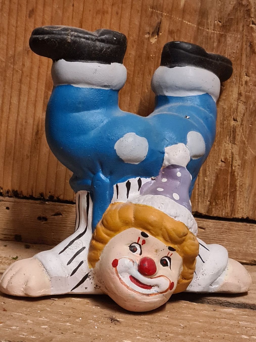 Figuren: Alte Ton Figur 9x9 cm – Gebraucht aus Amriswil von kleindeko