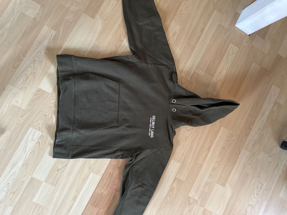 Helmut Lang Hoodie in Olive XL eher L Kaufen auf Ricardo