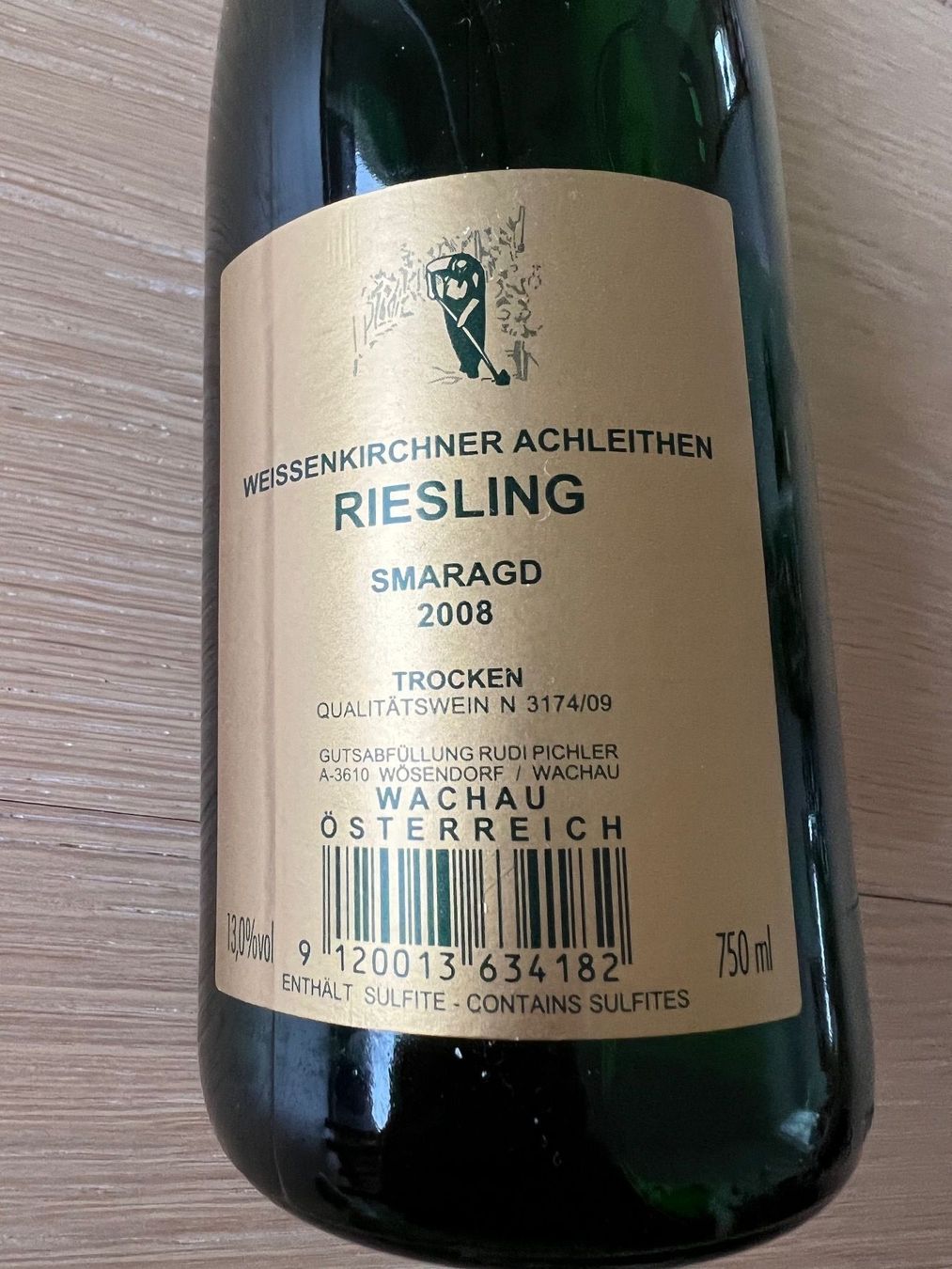 Wein: Pichler Riesling Smaragd Achleithen 2008 – Neu (gemäss Beschreibung) aus Beinwil am See von isole 1
