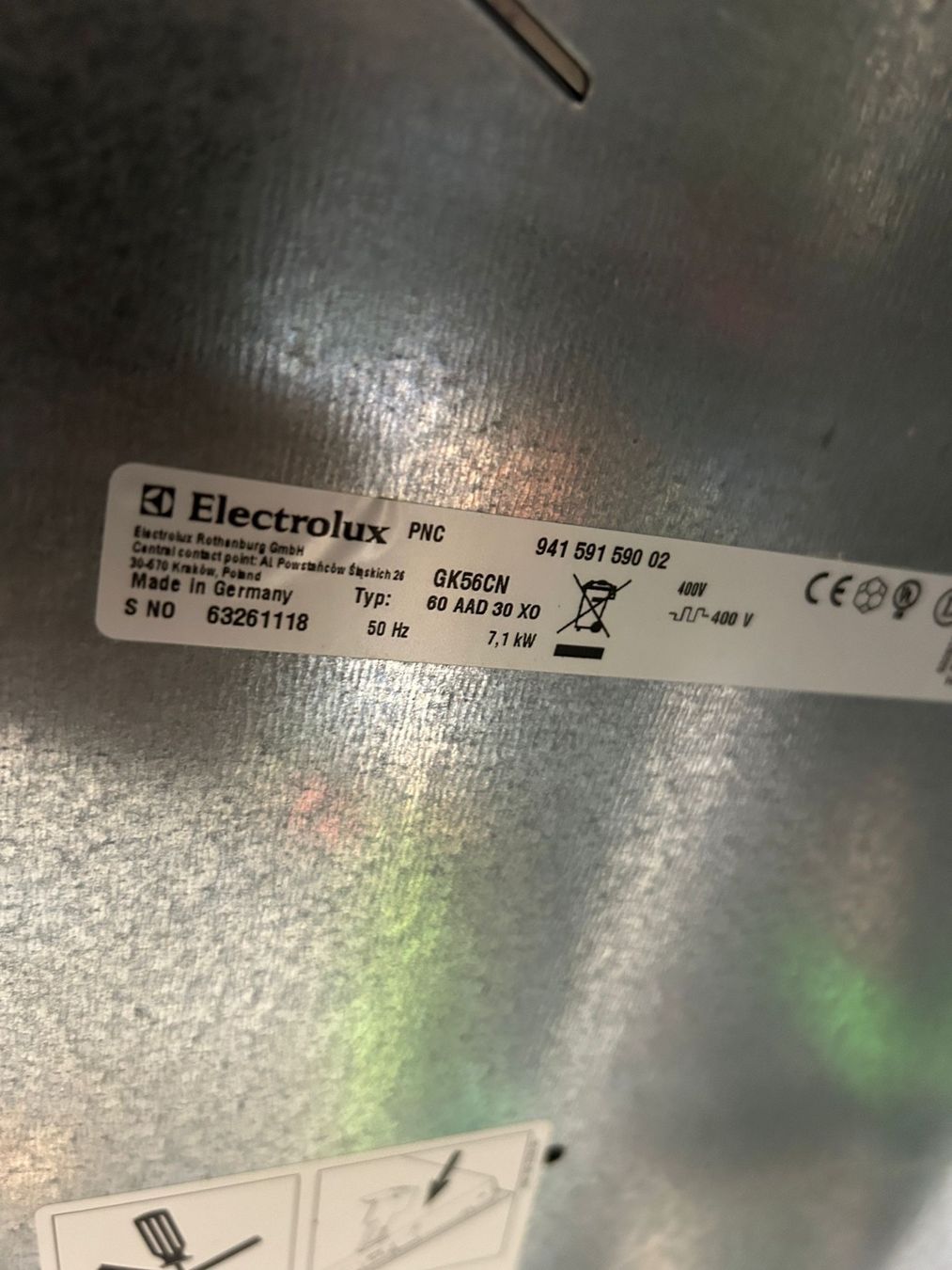 Cucine: Electrolux Plaque Vitrocéramique + Module Commande Induct. 4 – Usato da Vernayaz venduto da fca_rc6d 2