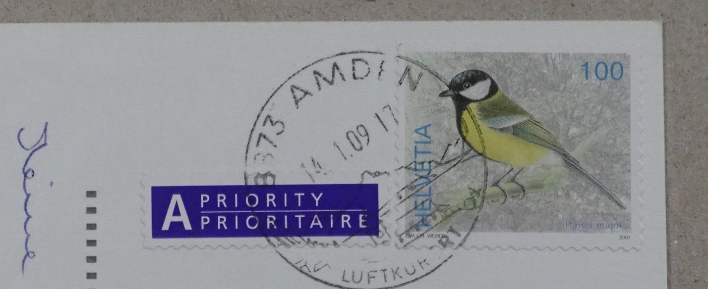 Cartoline postali: Amden, 2009 – Usato da Lenzburg venduto da fh1 1