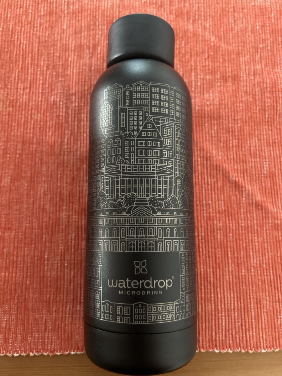 Waterdrop Borracce & Thermos: Waterdrop® Steel Flasche Stuttgart Edition NEU – Nuovo e nell'imballaggio originale da Brunnen venduto da Liluzick
