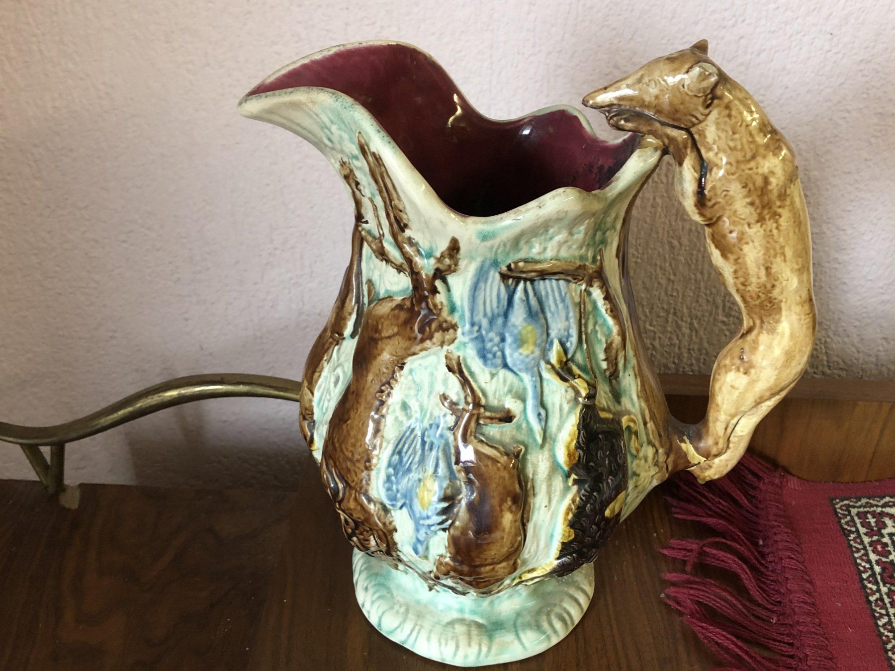 Vasi & Recipienti: Krug oder Vase, Keramik mit Tiermotiven – Nuovo e nell'imballaggio originale da Füllinsdorf venduto da Sunnebliemli7 1