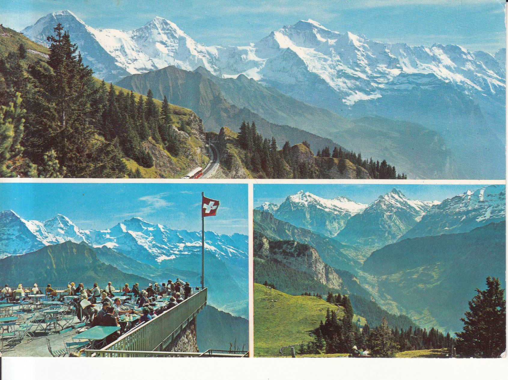 Cartoline postali: Schynige Platte 1967 – Usato da Bürglen TG venduto da StampGraf