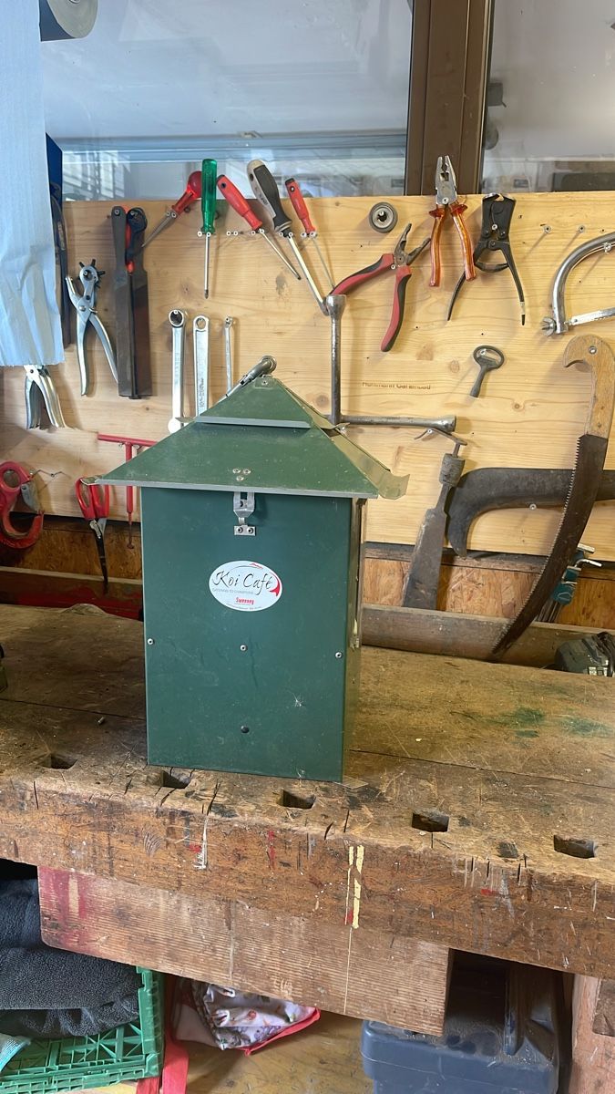 Mangimi: Koi Cafe Grün, Fischfutter Automati – Usato da Küssnacht am Rigi venduto da Vito25