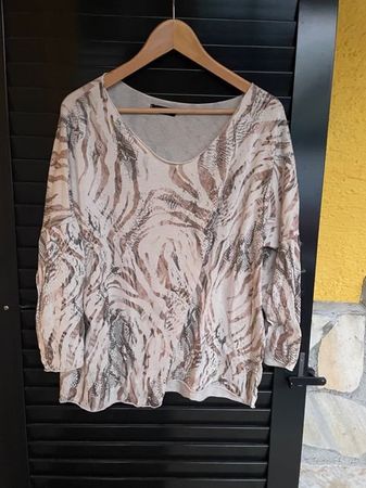 Damen Sweatshirt 3/4 Ärmel L