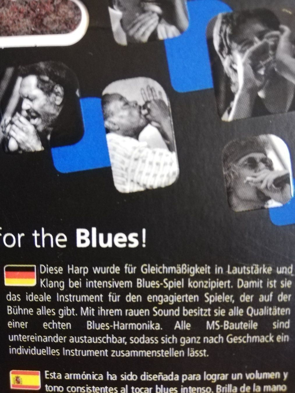 Hohner Musikinstrumente: Mundharmonika Hohner /  Bluesharp – Neu und originalverpackt aus Davos-Platz von musikhauskollegger 2