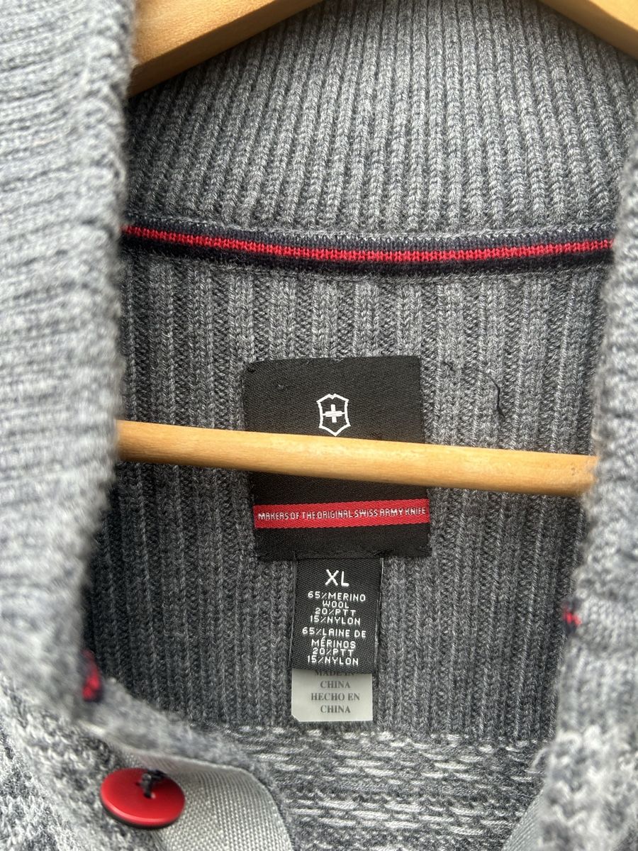 Maglioni & Felpe: Victorinox Herren Strickpullover, Gr. XL, Winter, Merino – Nuovo (secondo la descrizione) da Ibach venduto da heifla 3