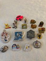 17 diverse Pins / Broschen