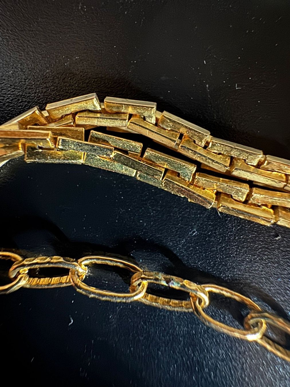 Ketten: MONET Vintage Halskette Goldfarben – Gebraucht aus Winterthur von Dejv 1