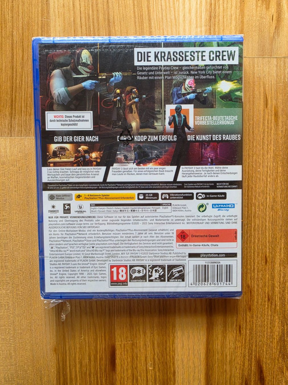 Giochi: Ps5 Payday 3 Day One Edition neu! – Nuovo e nell'imballaggio originale da triesenberg venduto da wisi369 1