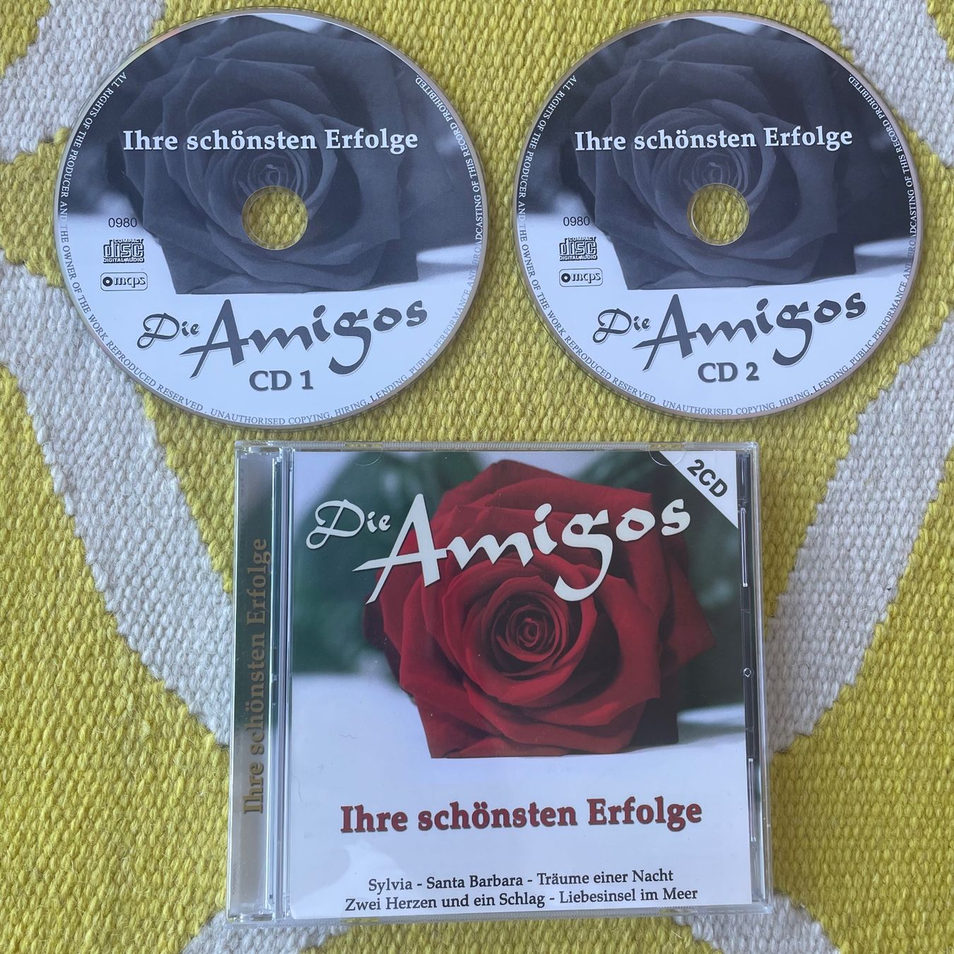 CD: AMIGOS-2CD IHRE SCHÖNSTEN ERFOLGE – Usato da Rorschacherberg venduto da CD-Roli
