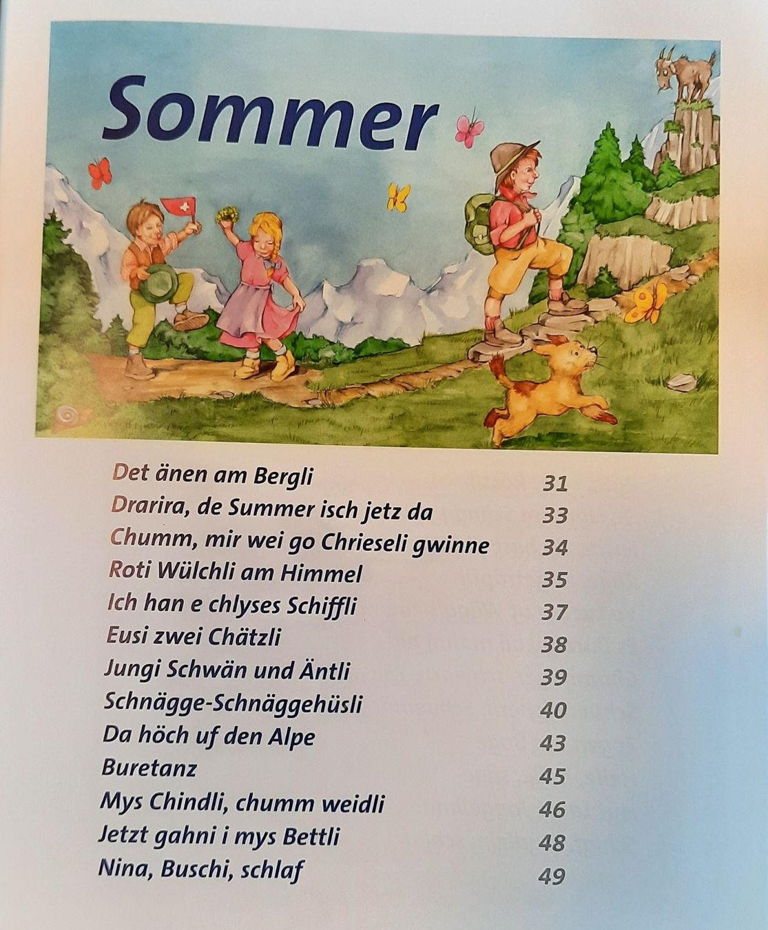 Bücher: Die schönsten Schweizer Kinderlieder - Hit für Chind mit CD! – Neu (gemäss Beschreibung) aus Niederrohrdorf von Victor777 2