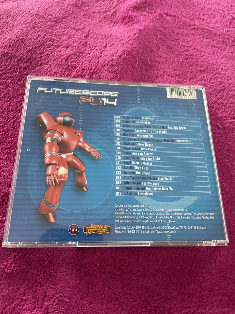 CD: CD Futurescope Vol.14 - Trance CD Dave 2002 – Usato da Unterkulm venduto da EmanuelG01 1