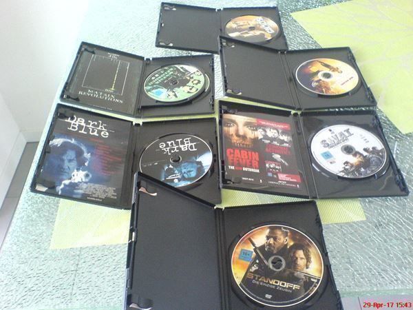 Tutti i DVDs: 6 Action/Thriller DVD – Usato da Oftringen venduto da andrax 1