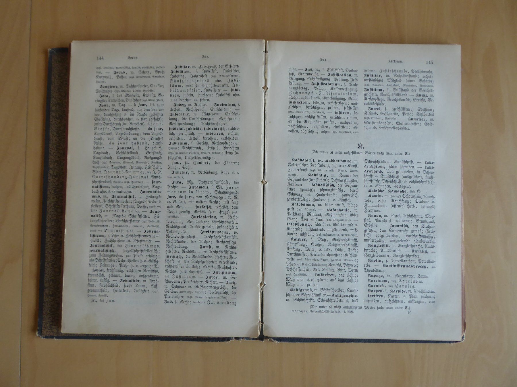 Bücher: Sarrazin Verdeutschungs-Wörterbuch – Gebraucht aus Aadorf von Dragonfisch 5
