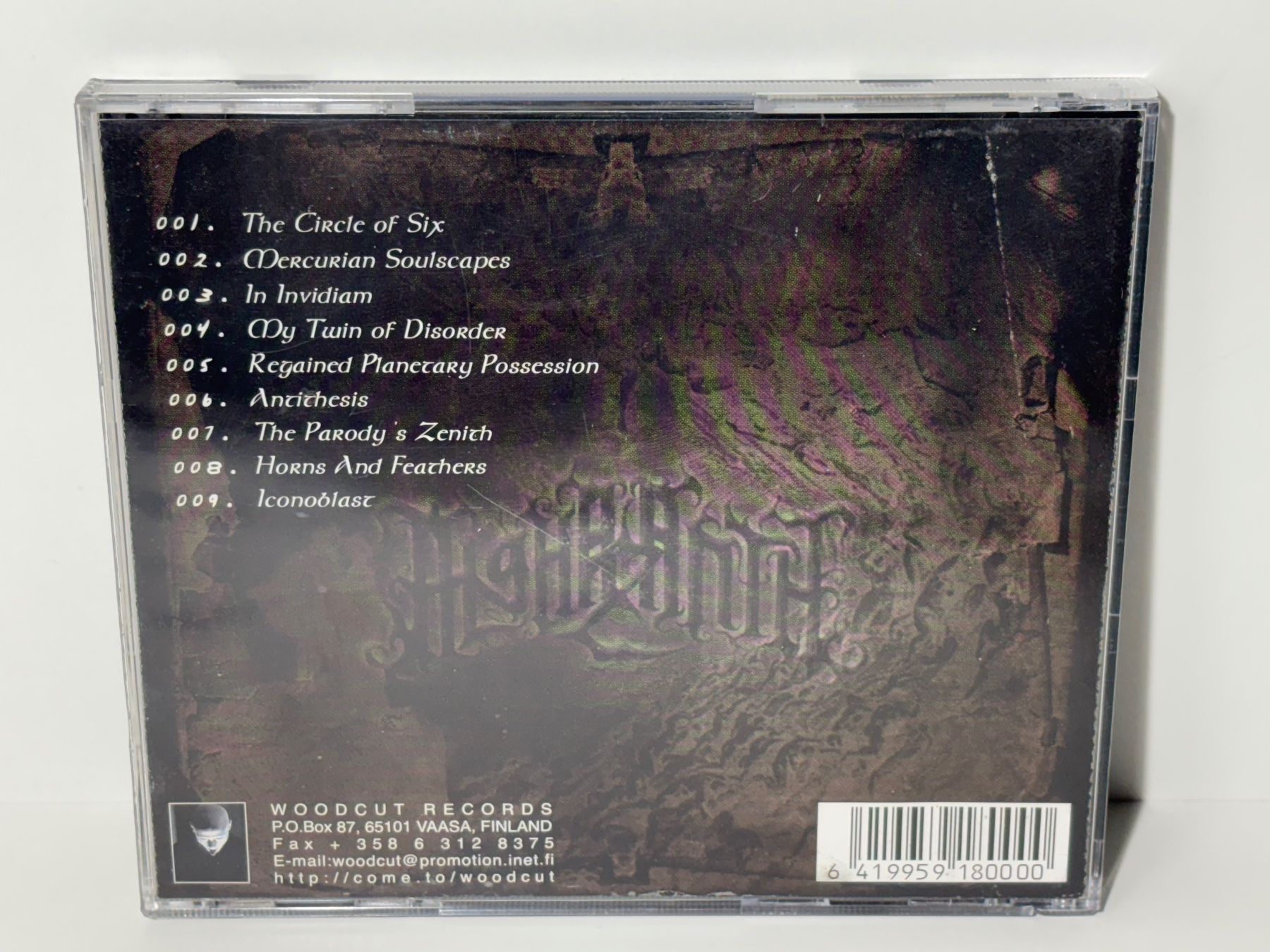 CD: Alghazanth CD Osiris-Typhon Unmasked – Usato da Wilderswil venduto da Sstriker 1