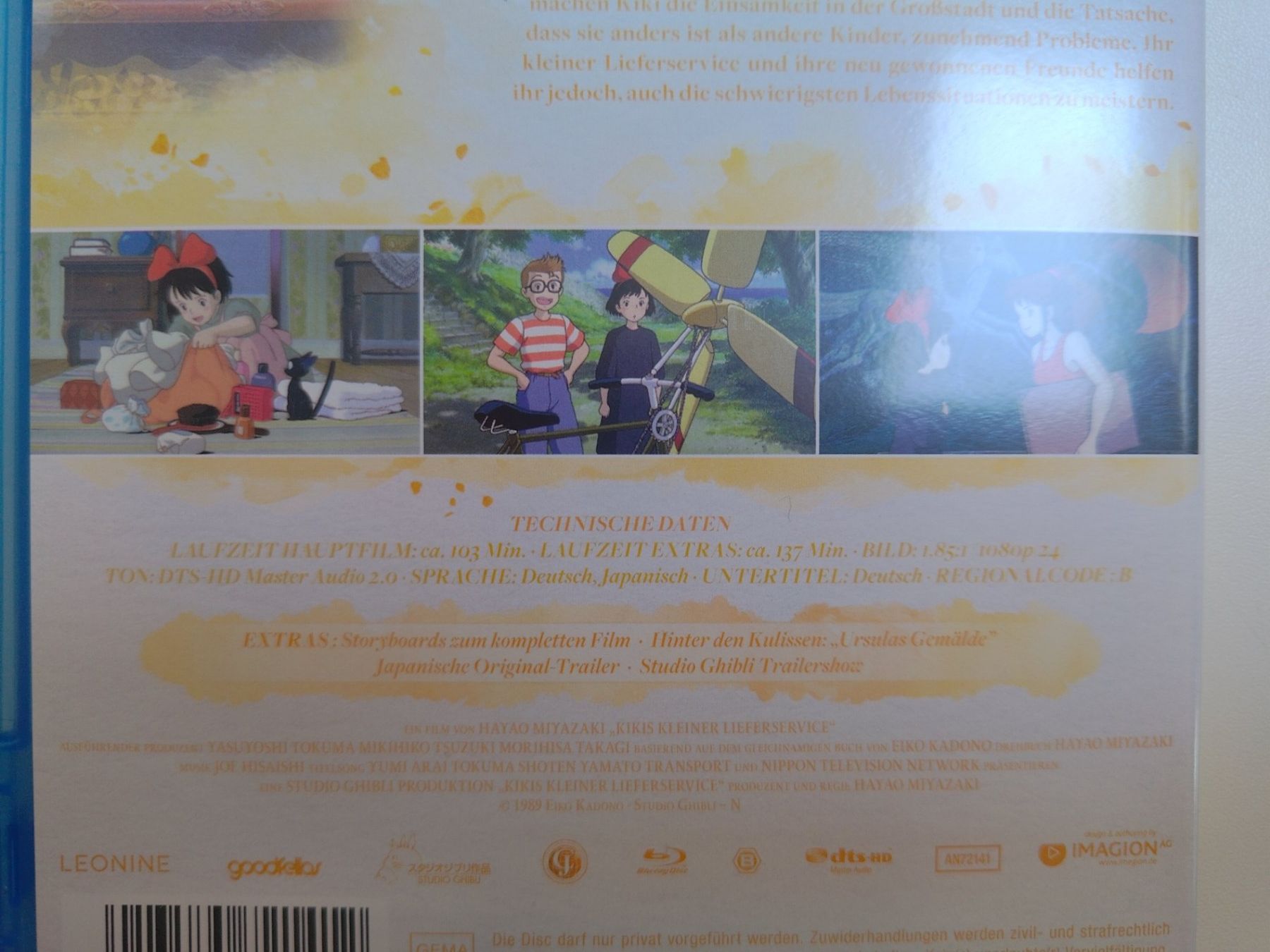 Tutti i DVDs: Kikis kleiner Lieferservice - White Edition – Usato da Liestal venduto da Kratzilla 3