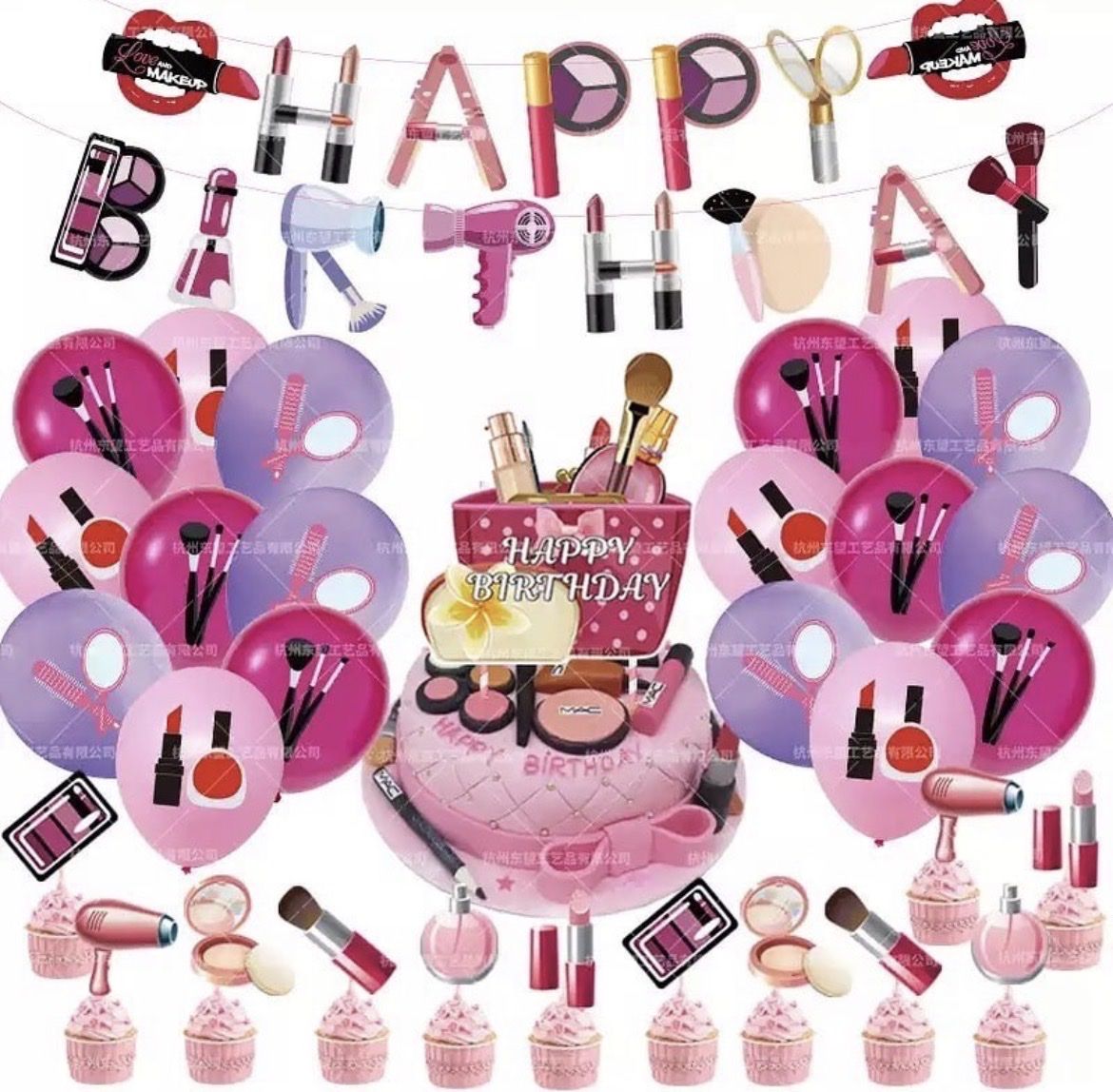Tutte le decorazioni: Make Up Kindergeburtstag Deko & Zubehör – Nuovo e nell'imballaggio originale da Zürich venduto da ej_01