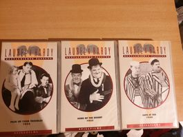 Laurel & Hardy: 3 VHS Klassiker, restauriert