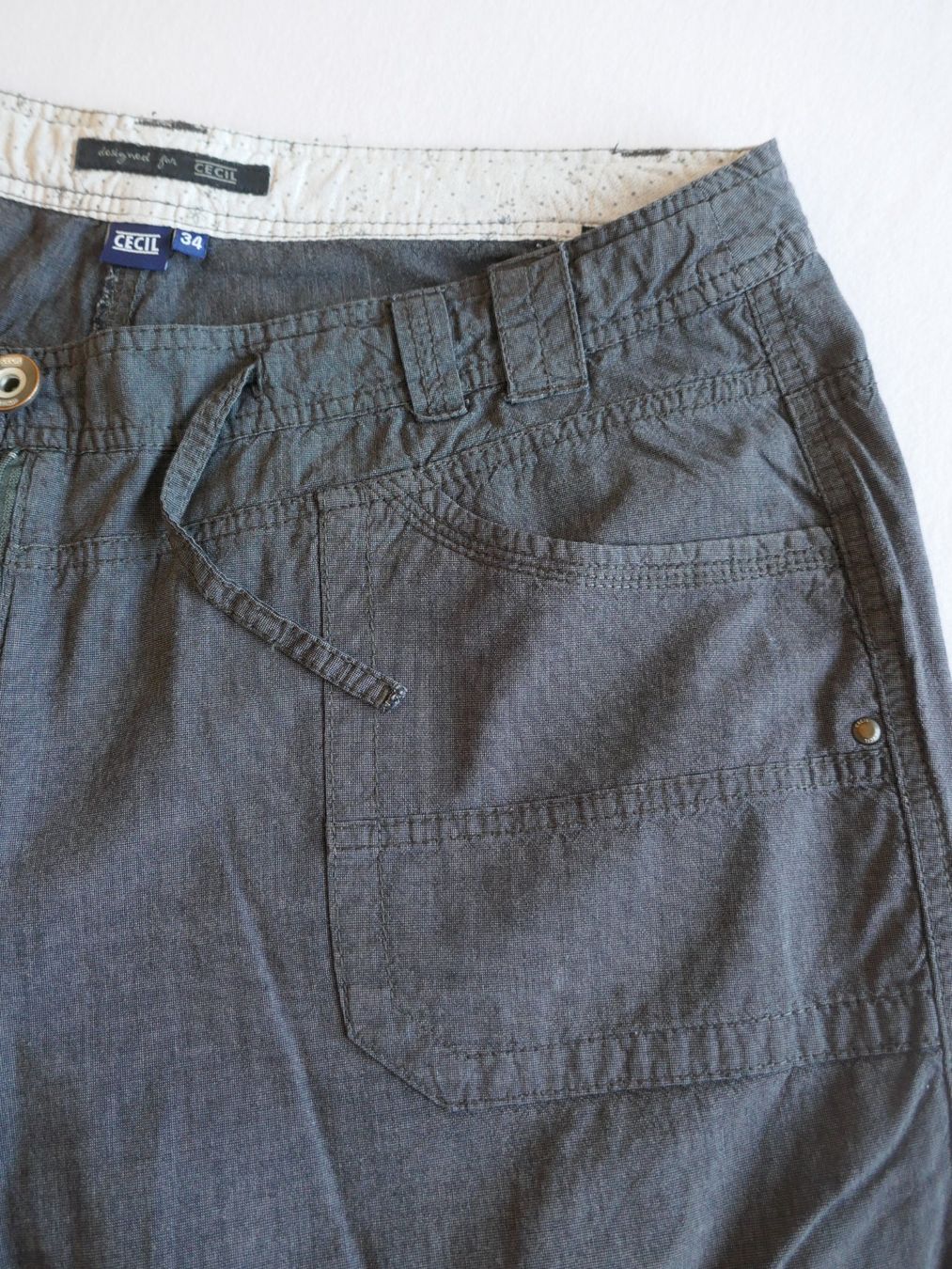 Cecil Hosen: CECIL  lange Damen-Freizeithose - Anthrazitfarbig – Gebraucht aus Volketswil von Cobra22 4