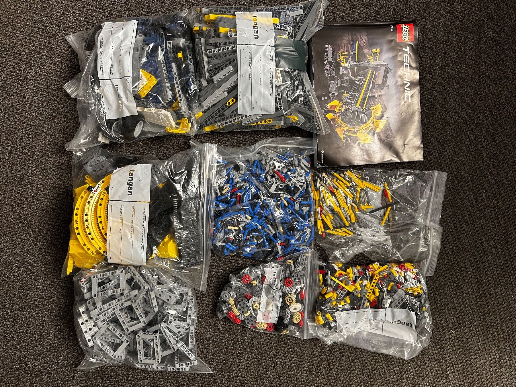 Technics Baukästen: Lego Technic Bucket Wheel Excavator – Gebraucht aus Berneck von  1