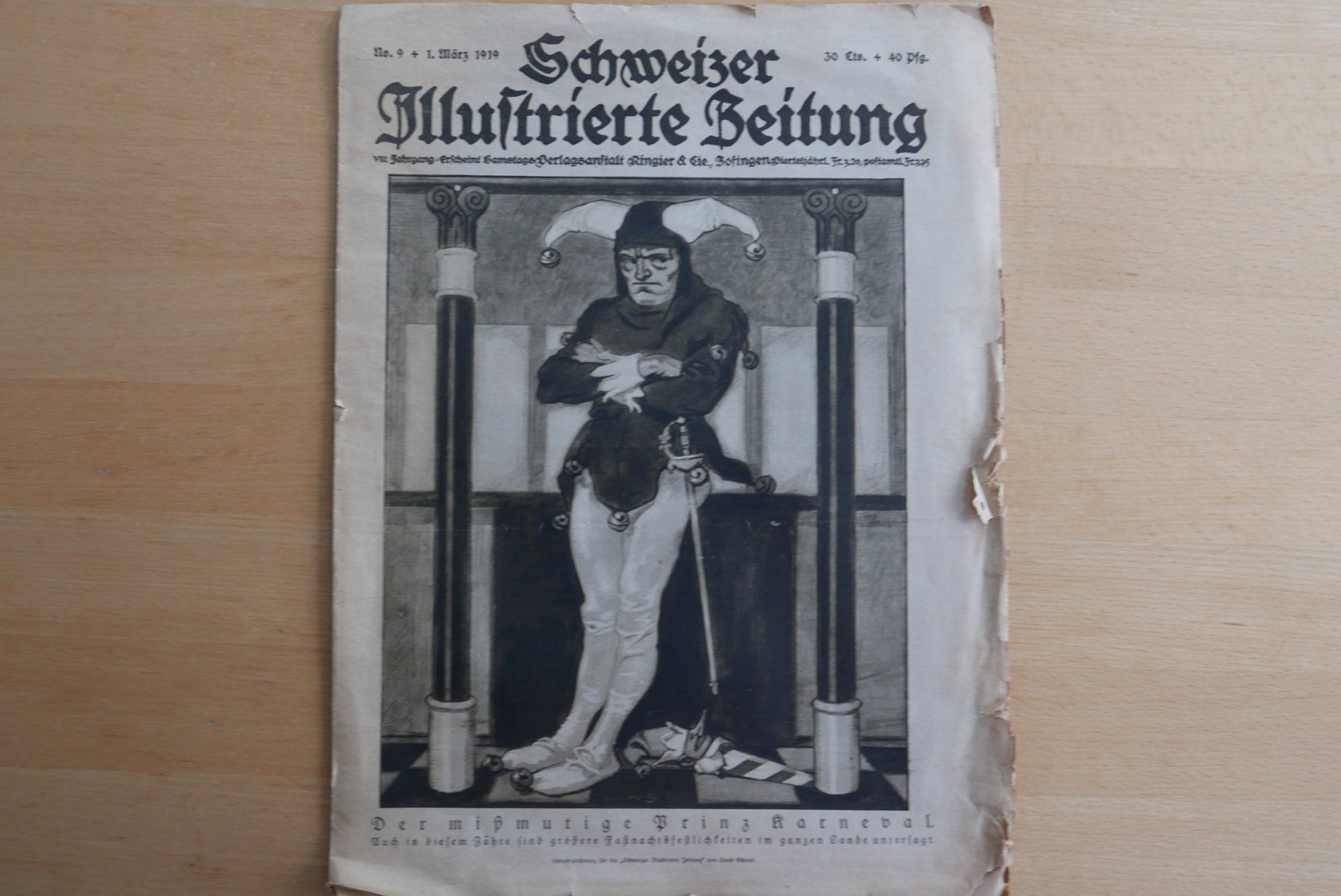 Revues & Magazines: Schweizer Illustrierte  1919 – D'occasion à Rotkreuz par nigal