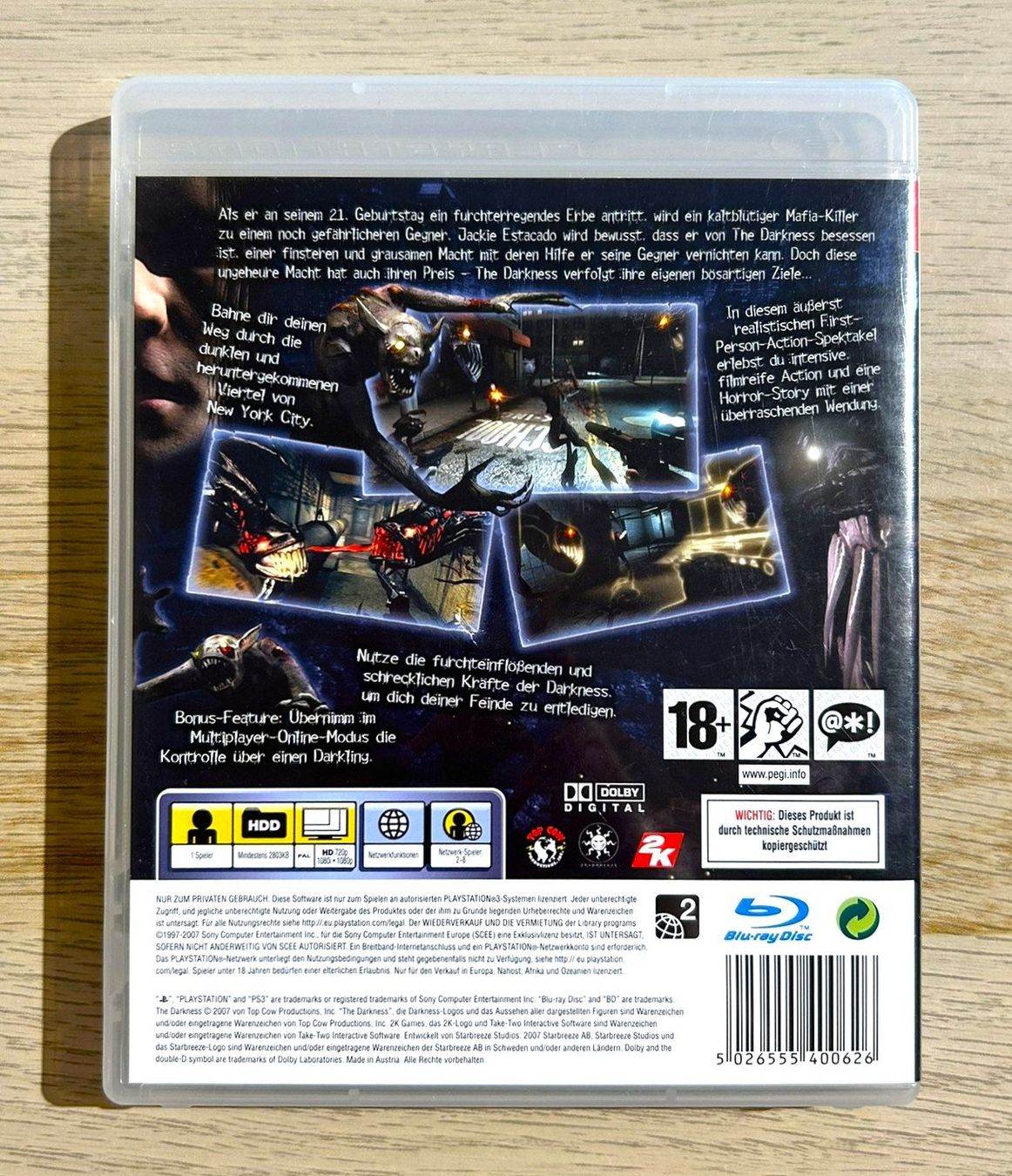 Sony Giochi: Darkness PS3 – Usato da St. Gallen venduto da Alpine.Arcade 1