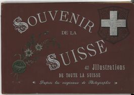 Buch "Souvenir de la Suisse - 42 Illustrations"