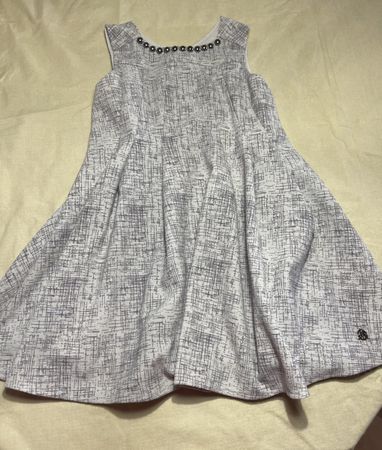 Abito per ragazza Miss By Studios fantasia grigio 128cm