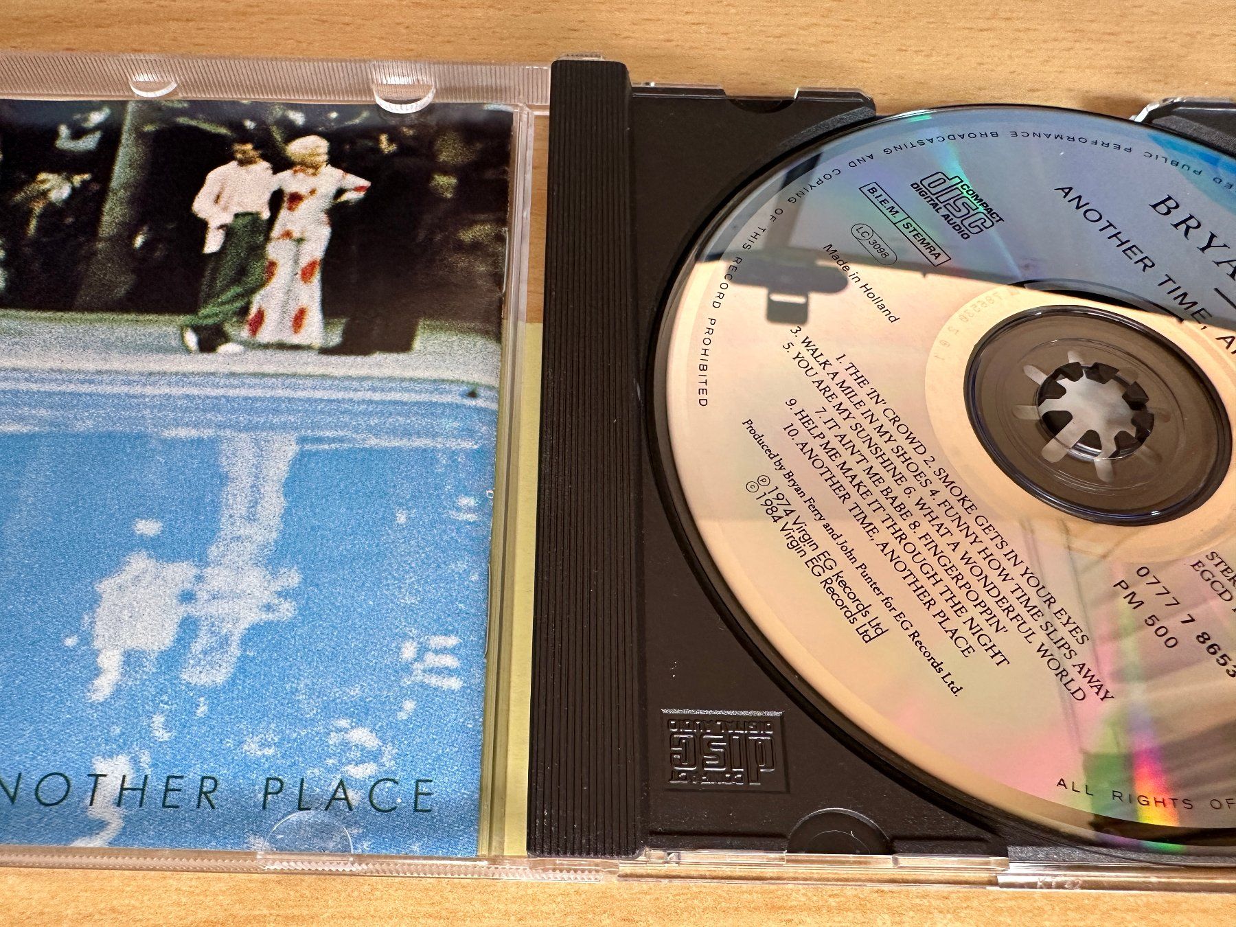 CD: Bryan Ferry – Another Time, Another Place – Usato da Rikon im Tösstal venduto da Alpenmutz 2
