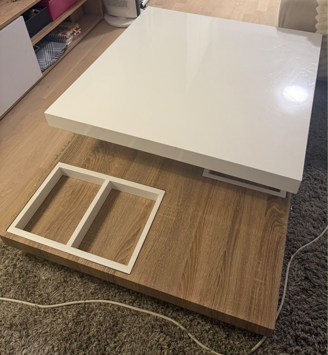 Tables: Table basse de salon rotative – D'occasion à Chavannes-Renens par mel_l8ww 2
