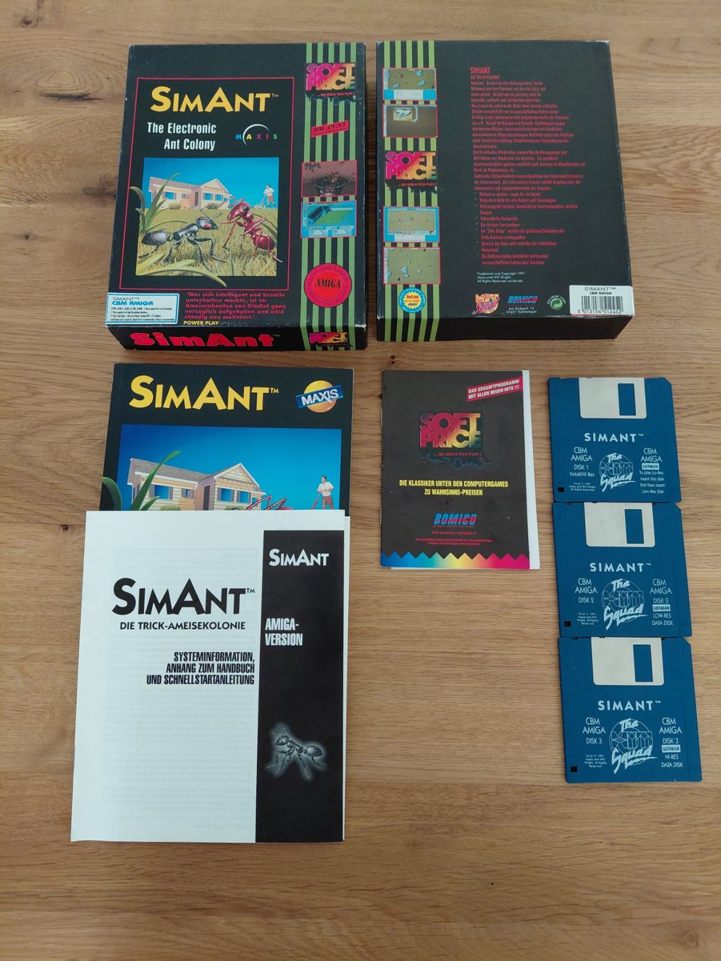 Commodore PCs: Amiga Klassiker Sim Ant – Gebraucht aus Beringen von Beringen75 2