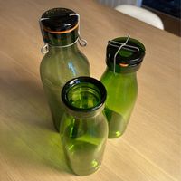 40er Jahre Konvolut WECK, Bülach Glas, Zürichflasche (Weck)
