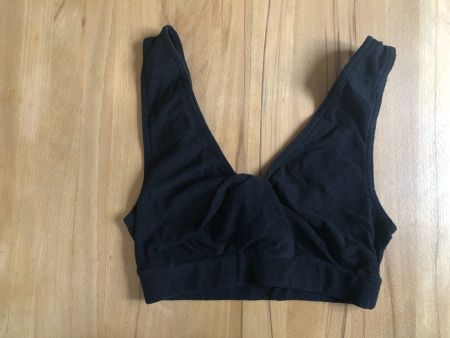 COS Bandeau Top Schwarz – Gr. XS – Dickeres Material – Top!