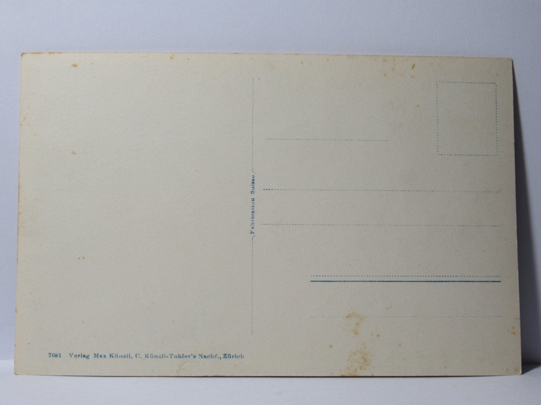 Cartoline postali: Zürich , Fluntern – Nuovo (secondo la descrizione) da Grenchen venduto da Bluemchen1900 1