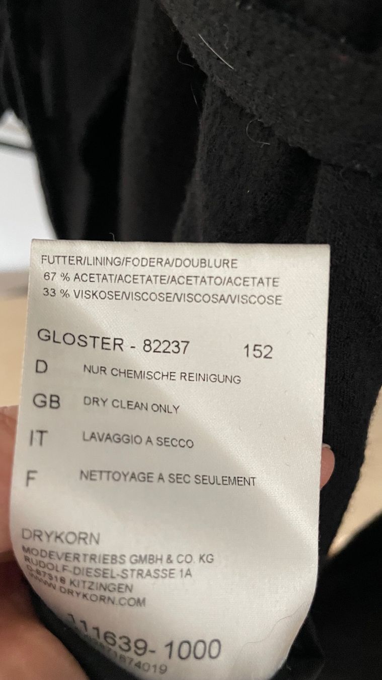 Drykorn Giacche: Drykorn - Jackenblazer, schwarz – Usato da Trüllikon venduto da Megan 4