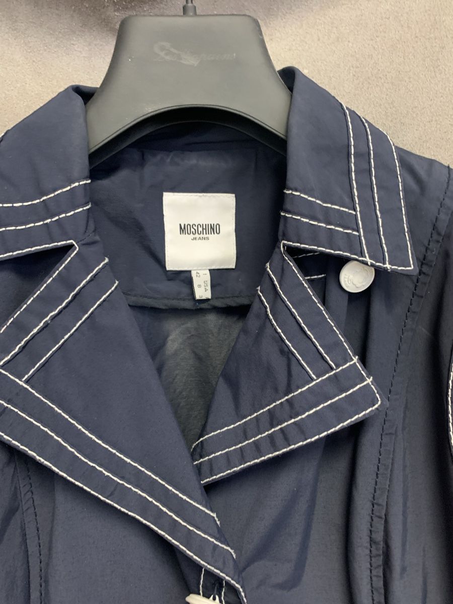 Moschino Giacche: Moschino blaue Jacke S 34/36 – Usato da Unterseen venduto da jpowers1971 1