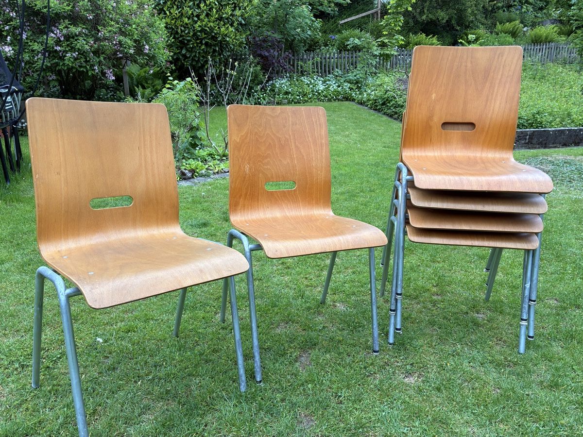 Horgen Glarus Sedie: 6 Stühle Horgen Glarus – Usato da Forch venduto da huetchen777