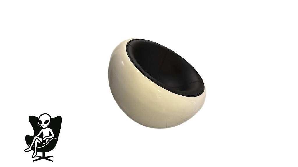 Poltrone: Set Egg pod Chair im Stile von Eero Aarnio – Usato da Frauenfeld venduto da Elooooo 1