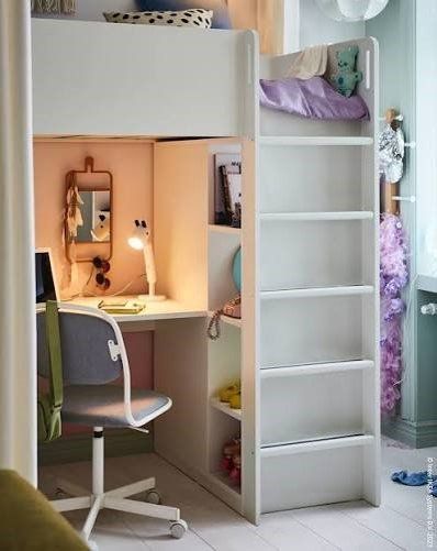 Ikea Letti: Hochbett Ikea Smastad – Usato da Rubigen venduto da ann_29qy 3