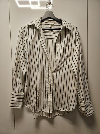 Gestreifte Hemdbluse von H&M Gr. XS